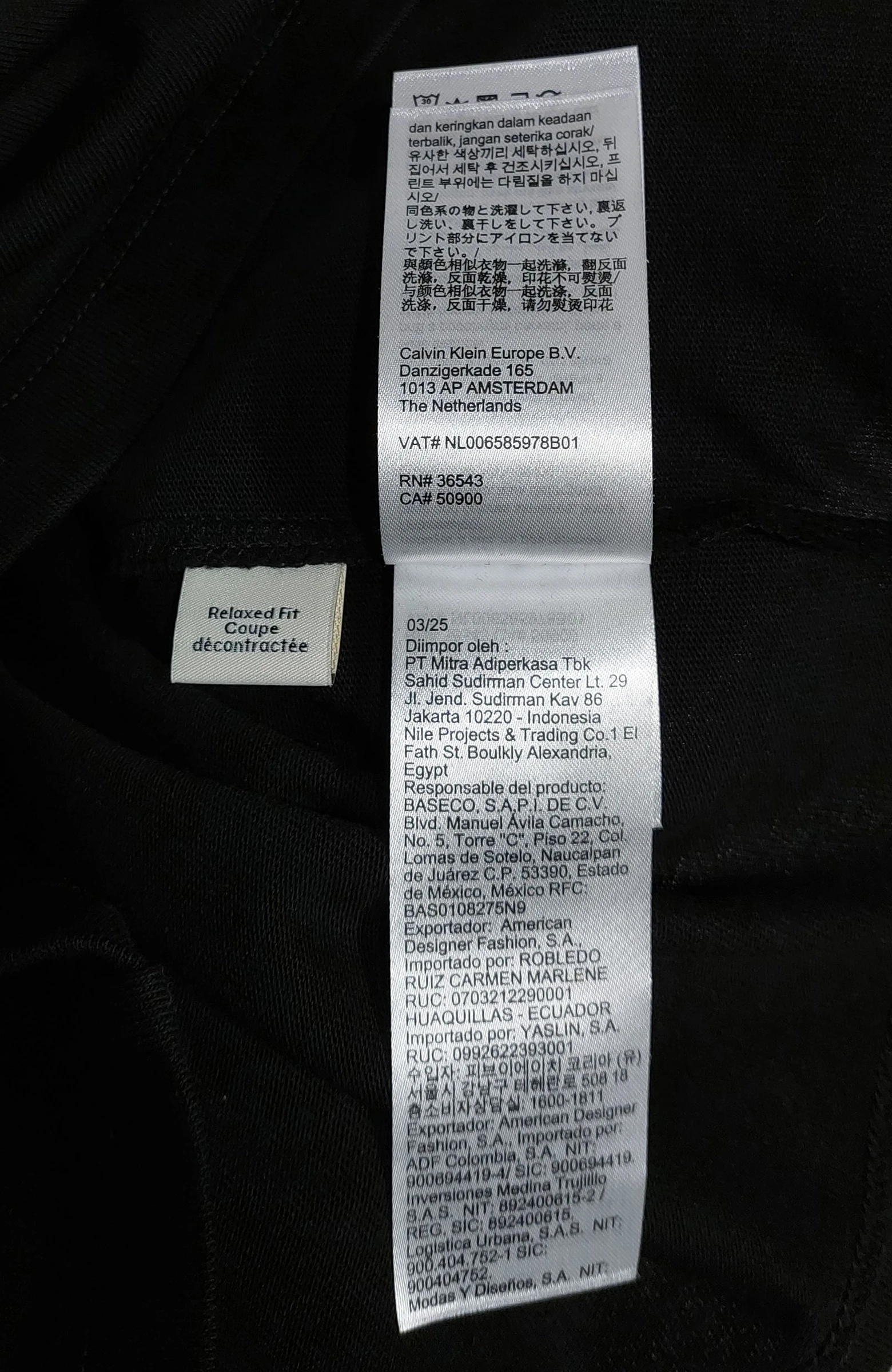 Calvin Klein Studio 'viva love' sleveless tshirt - black M – photo 6